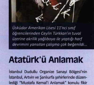 UAA Öğrencisi Ceylin Türkkan’ın Başarısı