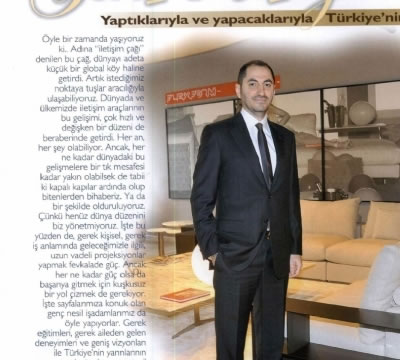 1998 Mezunumuz Deniz Aylan VIP Magazine Dergisi’ndeydi