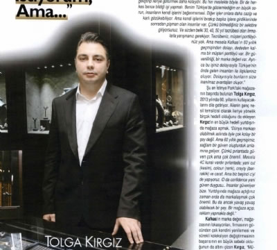 1998 Mezunumuz Deniz Aylan VIP Magazine Dergisi’ndeydi